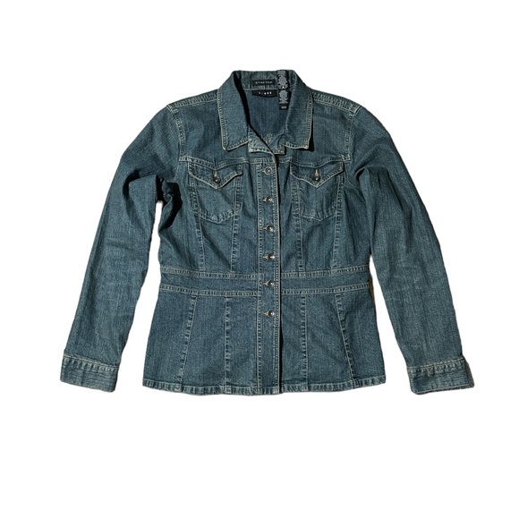Stretch Denim Jacket - Picture 2 of 4